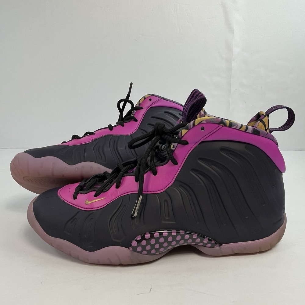 Nike Little Posite One Cave Purple Basketball Shoes Youth Size 6.5Y